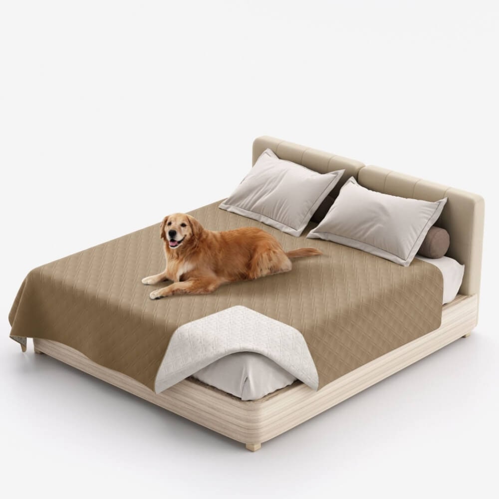 Quilted Waterproof Dog Blanket Non Slip Backing - Image 7
