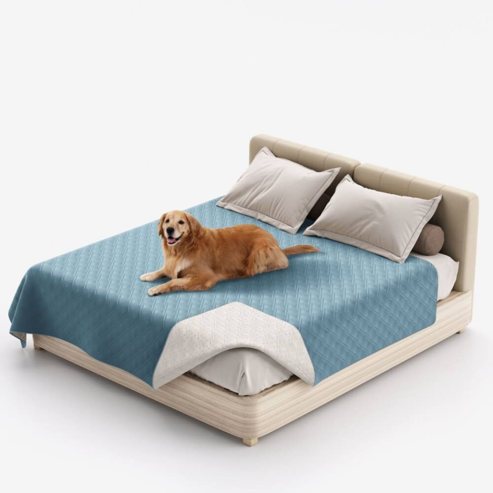 Quilted Waterproof Dog Blanket Non Slip Backing - Image 8