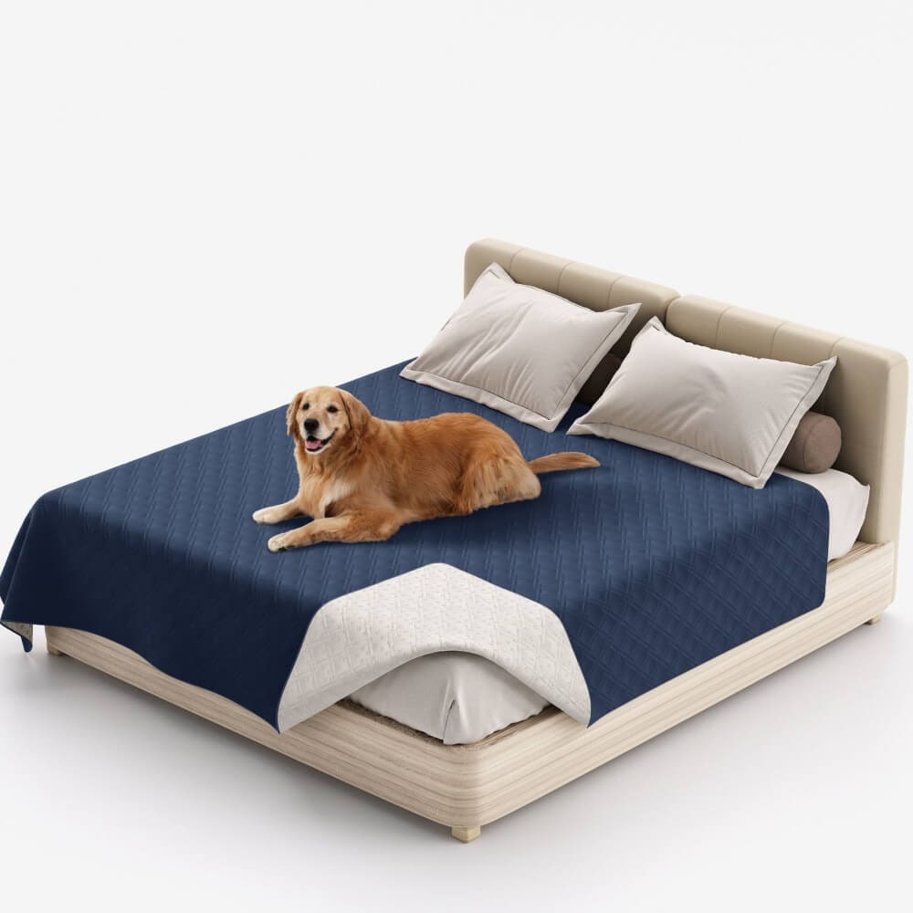 Quilted Waterproof Dog Blanket Non Slip Backing - Image 9