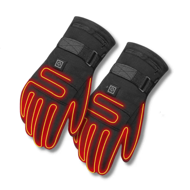 Rechargeable Heated Outdoor Gloves Waterproof Thermal Hand Warmers - Image 2