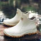 Rubber Ankle Rain Boots Waterproof Slip Resistant - Image 3