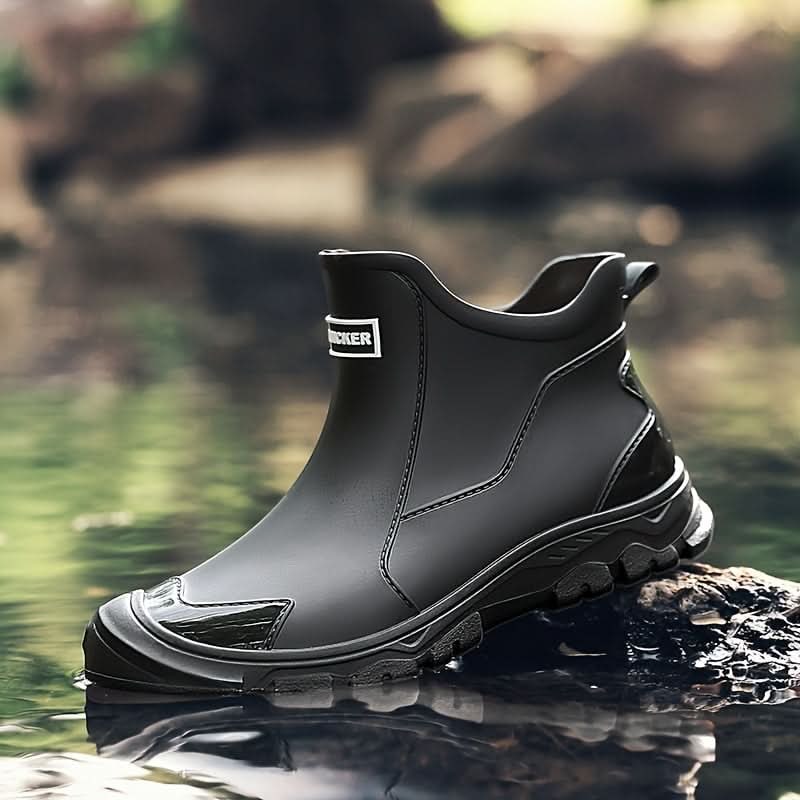 Rubber Ankle Rain Boots Waterproof Slip Resistant - Image 4