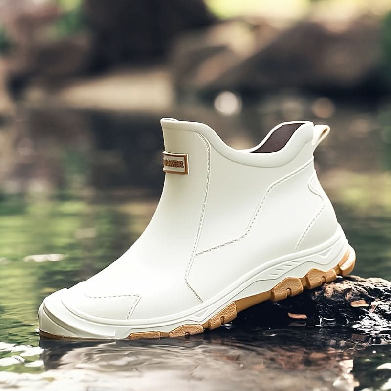 Rubber Ankle Rain Boots Waterproof Slip Resistant - Image 5