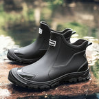 Rubber Ankle Rain Boots Waterproof Slip Resistant - Image 6