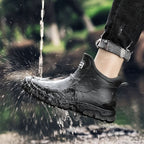 Rubber Ankle Rain Boots Waterproof Slip Resistant - Image 8
