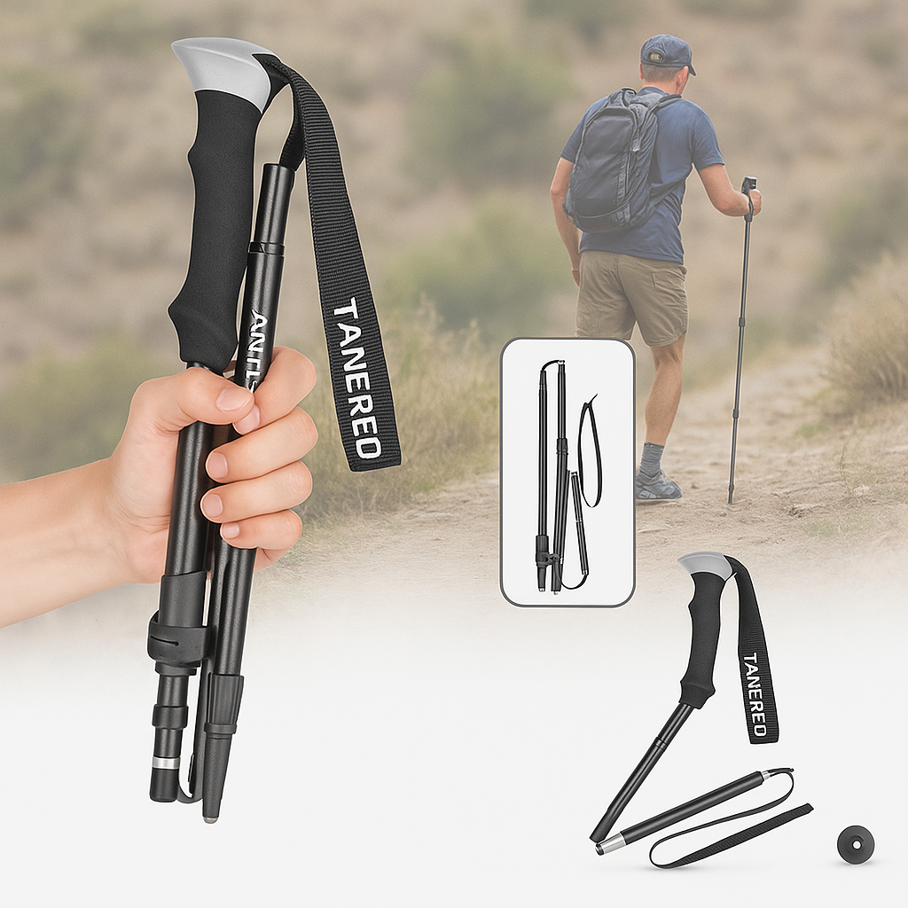 Lightweight Hiking Poles and Foldable Walking Support - Image 6