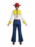 Women Girls 4 Piece Cowgirl Costume Set Cow Print - Image 7
