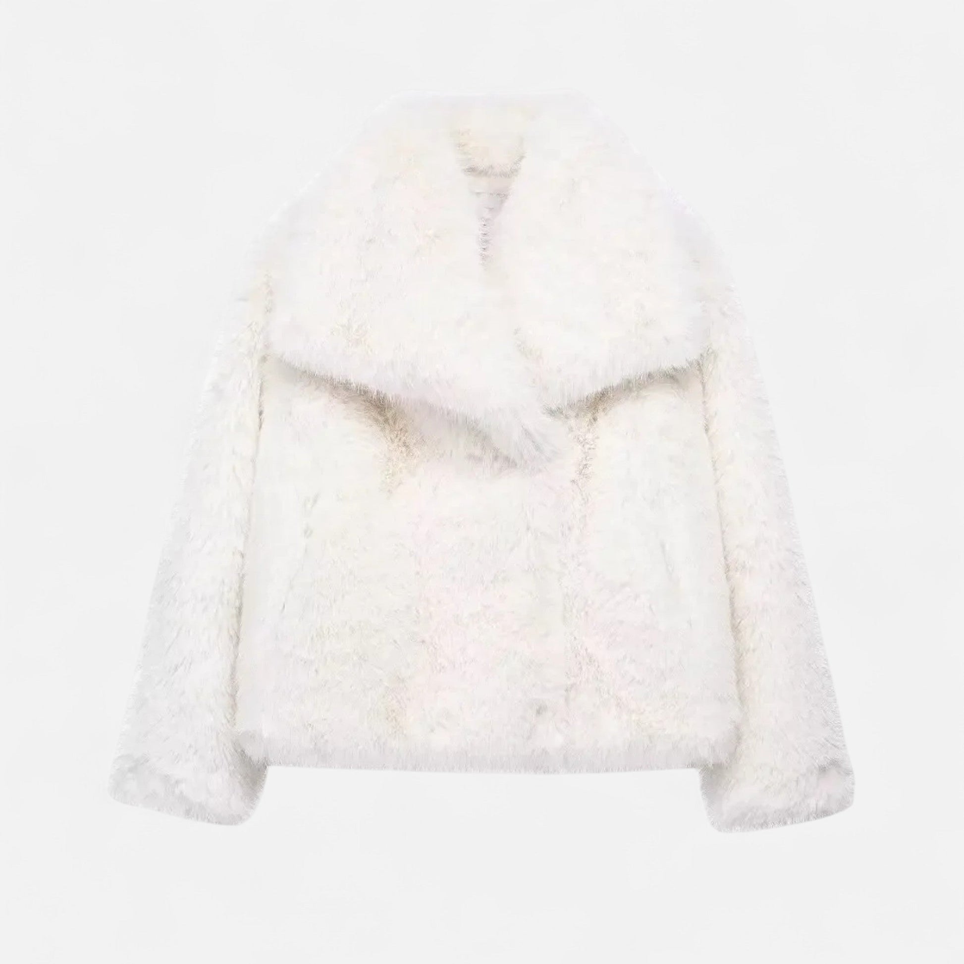 Women’s Elegance Fluffy Fur Winter Coat - Ideal for Both Casual and Formal Looks