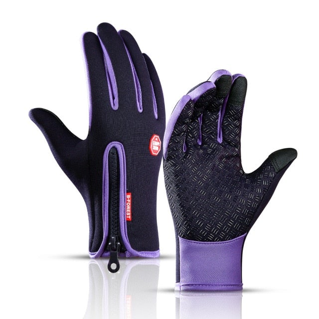 Insulated Waterproof Durable Winter Gloves with Touchscreen Function