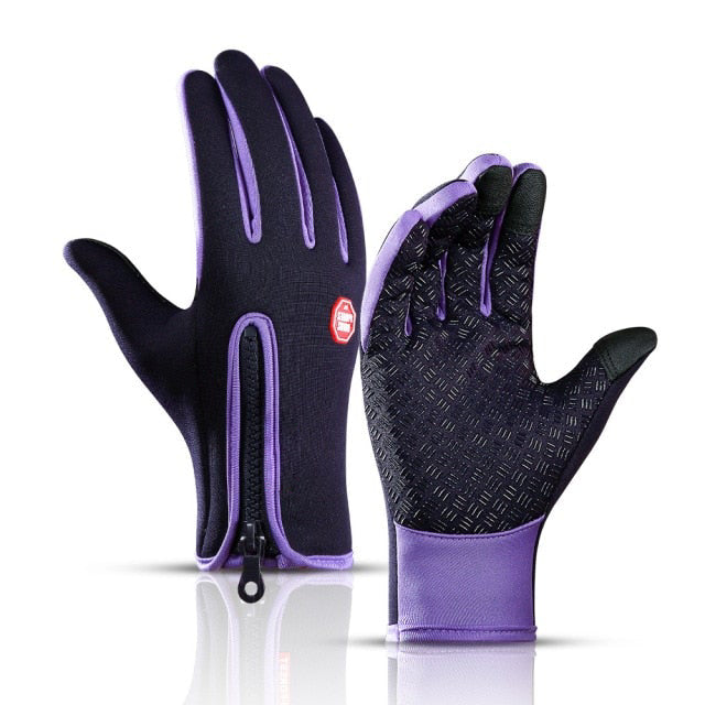 Cold-Weather Thermal Gloves Touchscreen Sport Fit - Image 7
