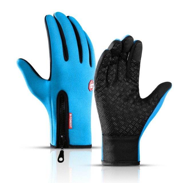 Insulated Waterproof Durable Winter Gloves with Touchscreen Function