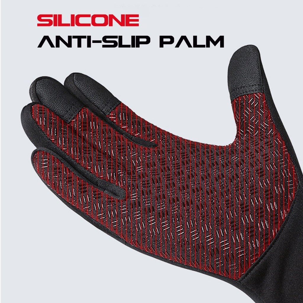 Cold-Weather Thermal Gloves Touchscreen Sport Fit - Image 3