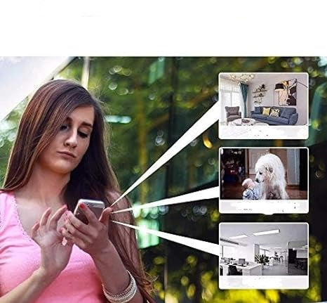 Compact Wireless WiFi Camera 1080P HD with Motion Detection