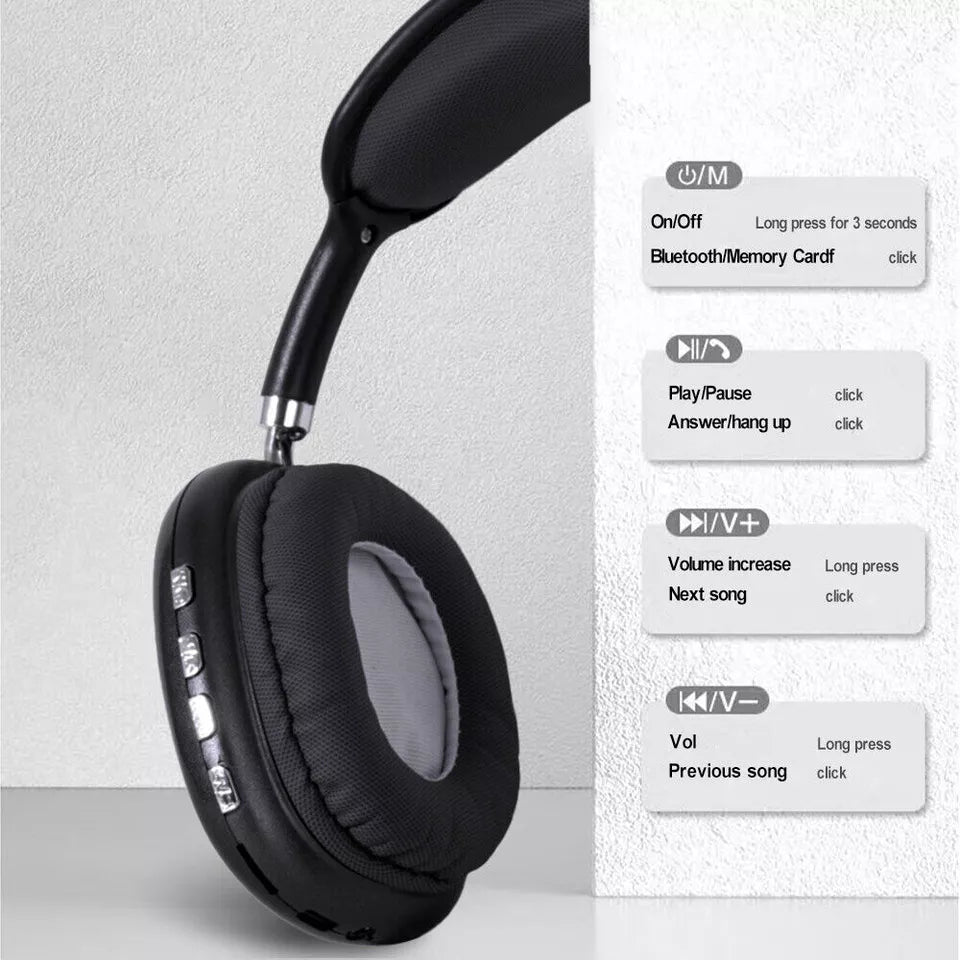 Wireless Bluetooth Over-Ear Headphones - Image 9