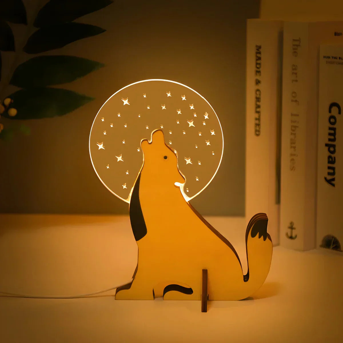 Children’s Animal Table Lamp Soft Glow Night Light - Image 6
