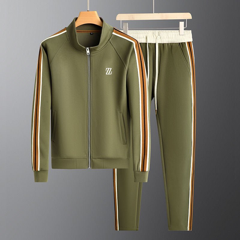 Athletic Functional 2 Pieces Tracksuit Set for Men
