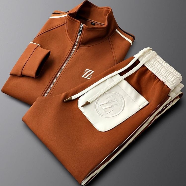 Men’s Modern Two-Piece Active Sport Tracksuit