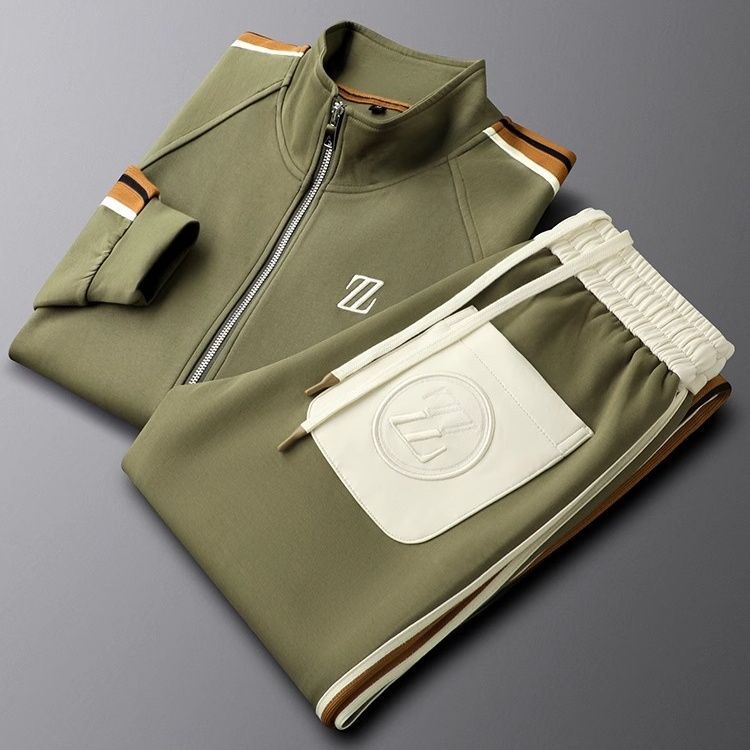 Men’s Modern Two-Piece Active Sport Tracksuit