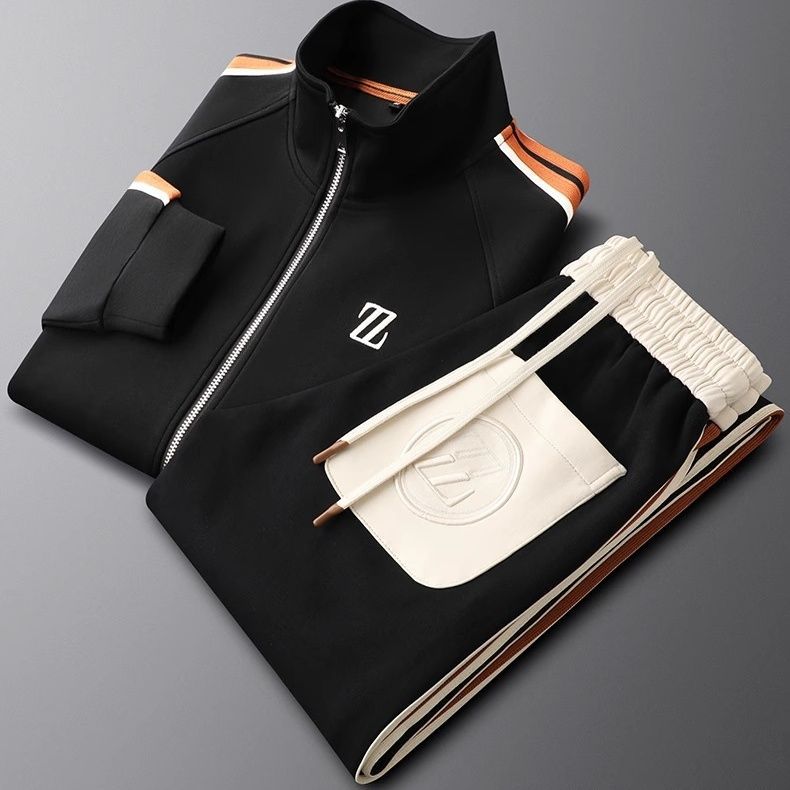 Men’s Modern Two-Piece Active Sport Tracksuit