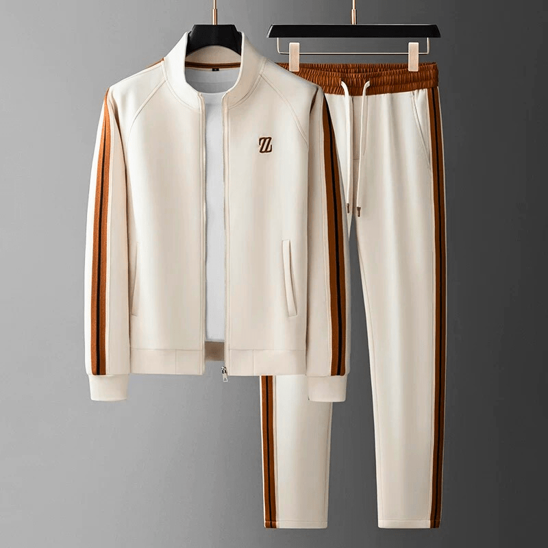 Men’s Modern Two-Piece Active Sport Tracksuit