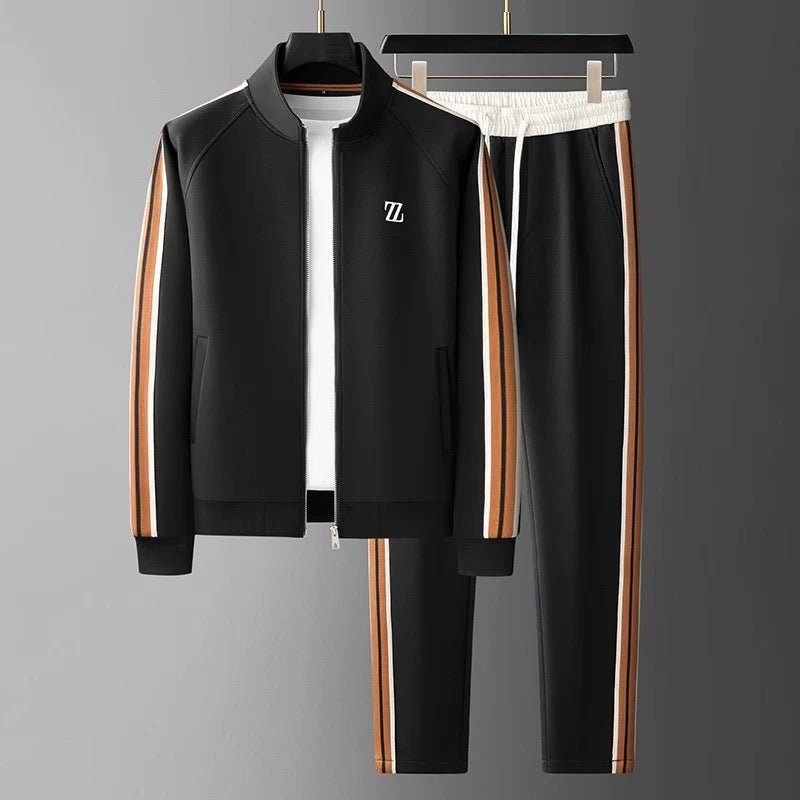 Athletic Functional 2 Pieces Tracksuit Set for Men