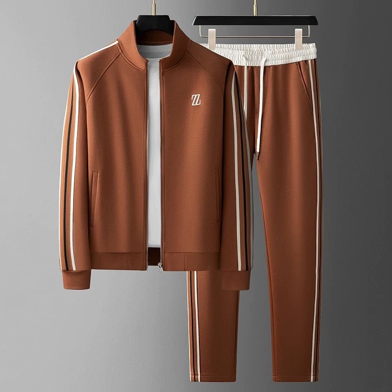 Athletic Functional 2 Pieces Tracksuit Set for Men